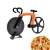 Import Bicycle bike wheel 304 inox stainless steel design plastic pizza cutter from China