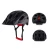 Bicycle Riding Helmet With Signal Light Integrated Adjustable Protective Safety Cycling Helmet Head Protector for Outdoor Sports