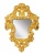 Import Big Classical Promotional Ornate Wall Hanging Retro Plastic PU Frame Bedroom Mirror from China