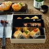 Biodegradable Wooden Restaurant Takeaway Catering Food Container Packaging Bakery Pastry Cake Cheese Charcuterie Sushi Lunch Box