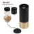 Import Black and Wood Pattern Coffee Bean Grinder Manual High Quality Stainless Steel Coffee Grinder Good Price Get from China