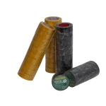 BLACK ELECTRICAL PVC INSULATION / INSULATING TAPE 19mm x 20m FLAME RETARDANT