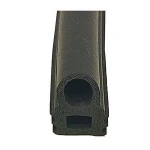 Black Fireproof Intumescent Graphite Rubber Seal Strip