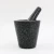 Import Black Granite Natural Stone Mortar And Pestle Set As Spice Kitchenware And Medicine Grinder Masher from China