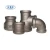Import Black malleable pipe fittings iron steel pipe floor flange fittings MI GI galvanized iron fittings pipe nipple BSP NPT thread from China