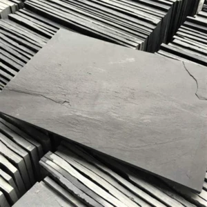 Black natural slate stone cheap price thin thickness roofing tiles for cover house roof