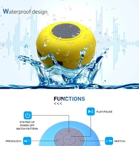 Bodio low price Mini manufactory new design colorful waterproof music player speaker