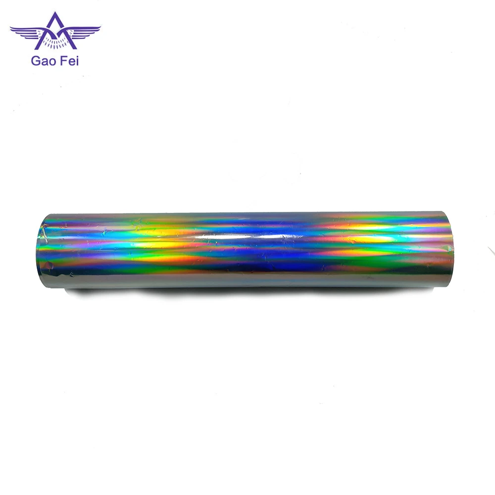 BOPP Pillar Rainbow Reflective Metalized Plastic Film