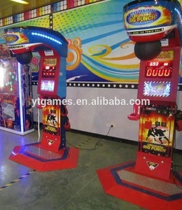 Boxing game machine arcade games big punch boxing machine for sales