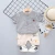 Import Boys summer suit 2021 new foreign trade children summer Korean version short sleeves baby foreign style childrens wear thin from China