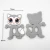 Import BPA Free Custom Food Soft Cat silicone baby teether sensory montessori rattle toys fox from China