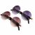 Import Brand name buffalo horn sunglasses with no rims , natural OX horn glasses from China