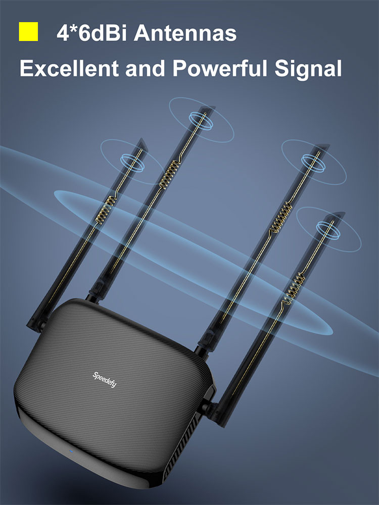 Buy Brand New Ipv6 Router Ac1200 Dual-band 2.4g & 5g Smart Wireless ...