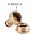 Import Brass Hose Tap Connector 1/ 2 Inch to 3/ 4 Inch, Garden Water Hose Thread Pipe Tap Faucet Adapter from China