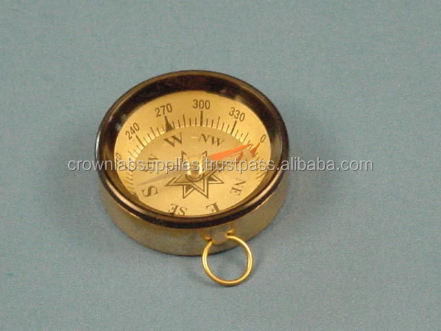 brass magnetic compass
