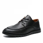 British Style Formal Shoes Mens Dress Loafers Genuine Artificial leather  Slip-on Shoes Handmade Office Shoes
