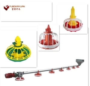 Broiler Chicken Cups Feeder Broiler Feed Line Chicken Feed Line