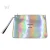 Import BSCI factory holographic laser tpu cosmetic bag highend waterproof make up pouch bag from China