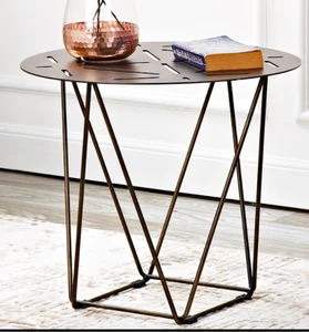 BTDSK015 Pure Iron Round Hotel Restaurant coffee shop home side Table