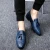 Import c10479a new arrival casual men slip on flat pu leather shoes from China