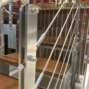 Modern Balcony Railing Design Stainless Steel Stair Wire Cable Railing -  China Railing, Cable Railing