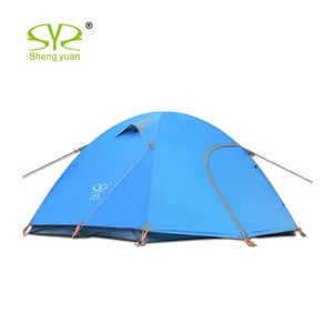 Camping Tent Outdoor 2 People Or 3 Person Double Layer Outdoor Family Tent, Travel Tent Party Travel Fishing
