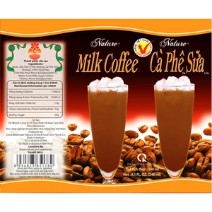 Canned 240ml Milk Coffee from Vietnam Highland area _Dona Newtower Natural Drink &amp; Food JSC