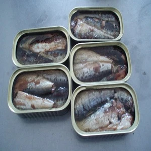 canned mackerel fish in soybean oil