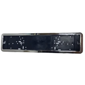 car accessory 520*109 universal  European style stainless steel front license plate frame, license plate holder