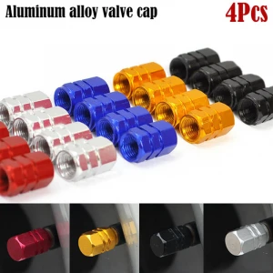 Car and motorcycle tire valve hat dust hat color aluminum alloy Tire Valve hats Car motorcycle bike Valve Stem Covers