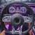 Import Car Steering Wheel upgrade A.M.G For Mercedes Benz AMG carbon fiber Steering Wheel with LED Customized from China
