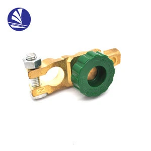 Car Truck Boat Vehicle Universal 12V 24V Battery Terminal Link Switch Isolator with Green Knob