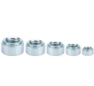 Carbon Steel Threaded Round Head Self-Clinching Tempering Press Nut Round Rivet Nuts