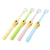 Cartoon PP+TPR Kids Toothbrush Baby Tooth Brush Soft Bristle Macaron Color Small Head Home Travel For Child Accept Customized