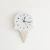Import Cartoon silent ice cream table, wall pendant children&#x27;s room clock soft decoration from China
