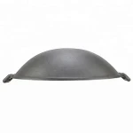 Cast Iron Chinese Big Hand Made Wok with two handle
