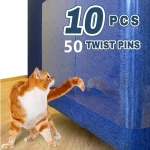 Cat Scratch Furniture Protector Double Thick Cat Couch Protector transparent Cat Scratching Pads