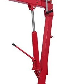 CE Certificated 2000lbs Hitch Mounted Pickup Truck Crane With Red Black Blue Color