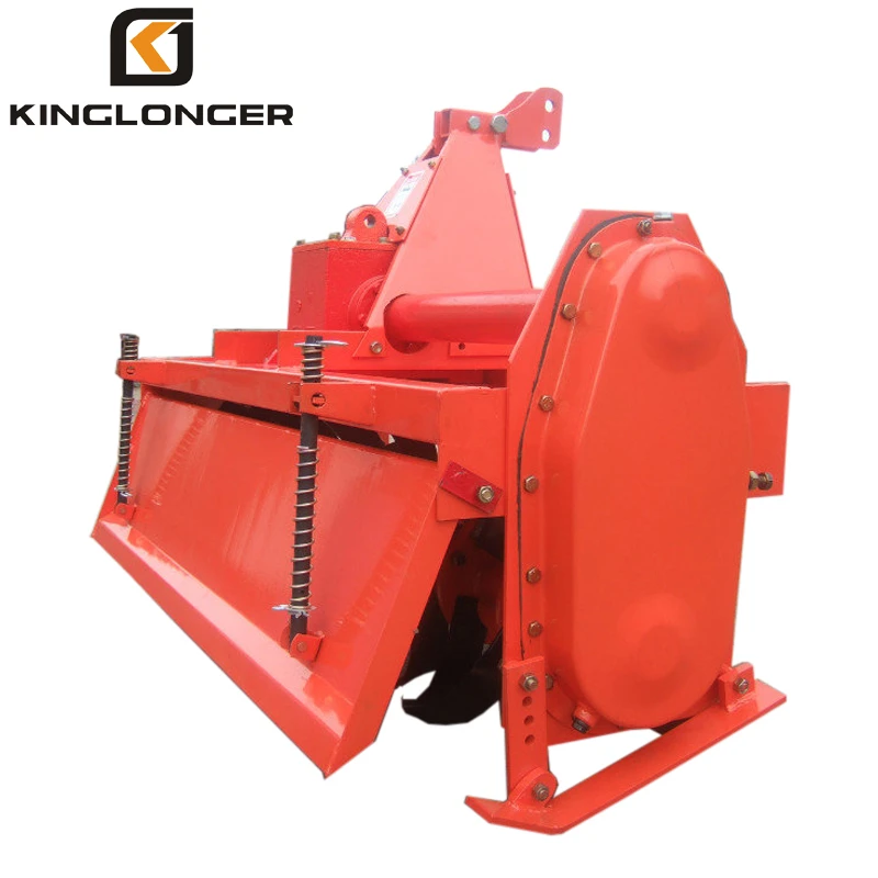 CE proved 1GLN-125 tractor PTO equipment rotary tiller cultivator rotavator