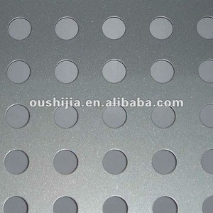 Cheap and good aluminum punch hole wire mesh
