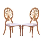 Cheap event wedding hotel stainless steel banquet chair for sale