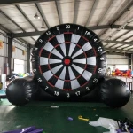 cheap inflatable football soccer dart board foot ball dartboard sports game for sale