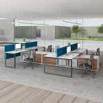 Cheap Office Partition 6-Seater Office Partition TableOffice Workstation Partition