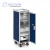 Import Cheap price aluminum airline catering cart half size blue metal trolley from China