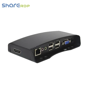 Cheap RDP8.1 cloud computer thin client arm pc station with software multi user terminal