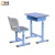 Import Cheap School Desk and Chair Manufacturers PP School Furniture Price List Study Single Classroom Desk and Chair from China