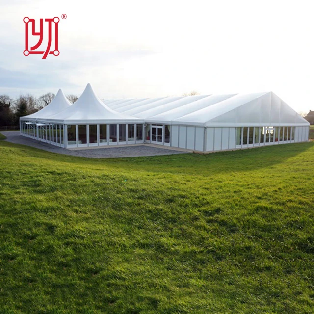 Cheap wedding 15m x 20m fancy marquee party edding tent with chairs for sale