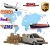 cheapest rates logistics agent amazon FBA express sea freight forwarder from China to UK sea/air freight shipping