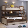 children bunk bed solid wood triple bunk bed  solid wood furniture  bunk bed with steps