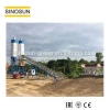 China 50m3 mobile concrete batching plant